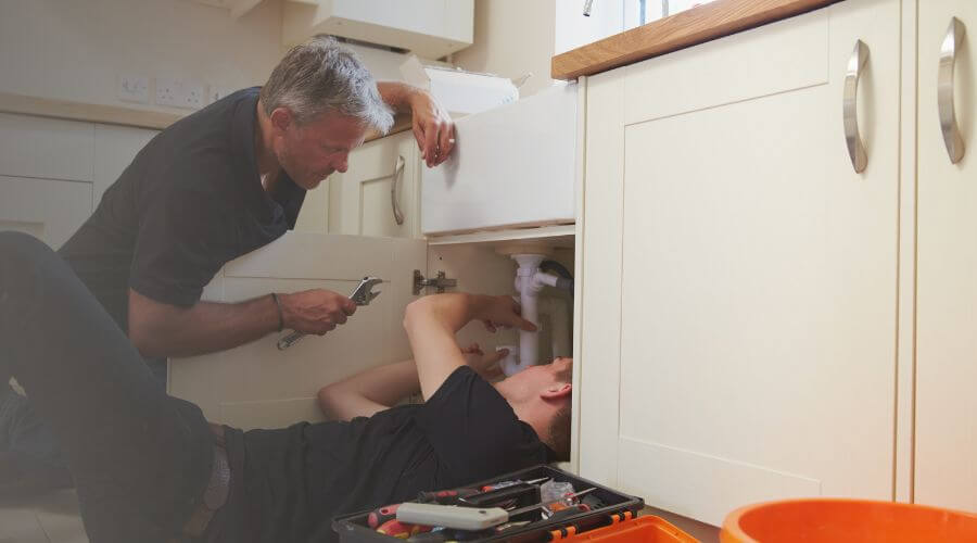 Professional burst pipe repair services in Mount Calvary, WI